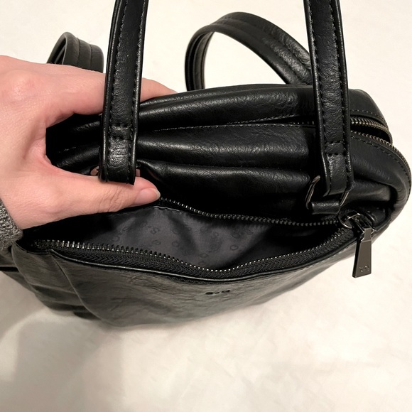 Vegan Leather Convertible Backpack - Picture 5 of 5